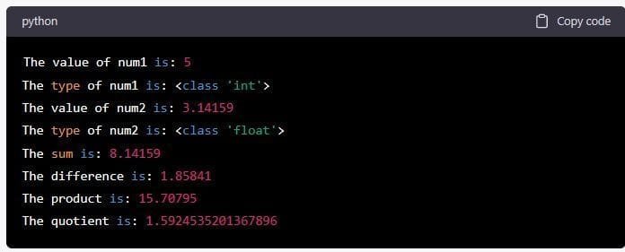 Data Types in python - CBSE Class 12 Qissba
