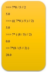 example-of-operator-associativity-in-python