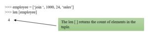 len()-method-of-tuple-in-python