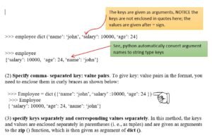 specifying-keys-in-dictionary-in-python